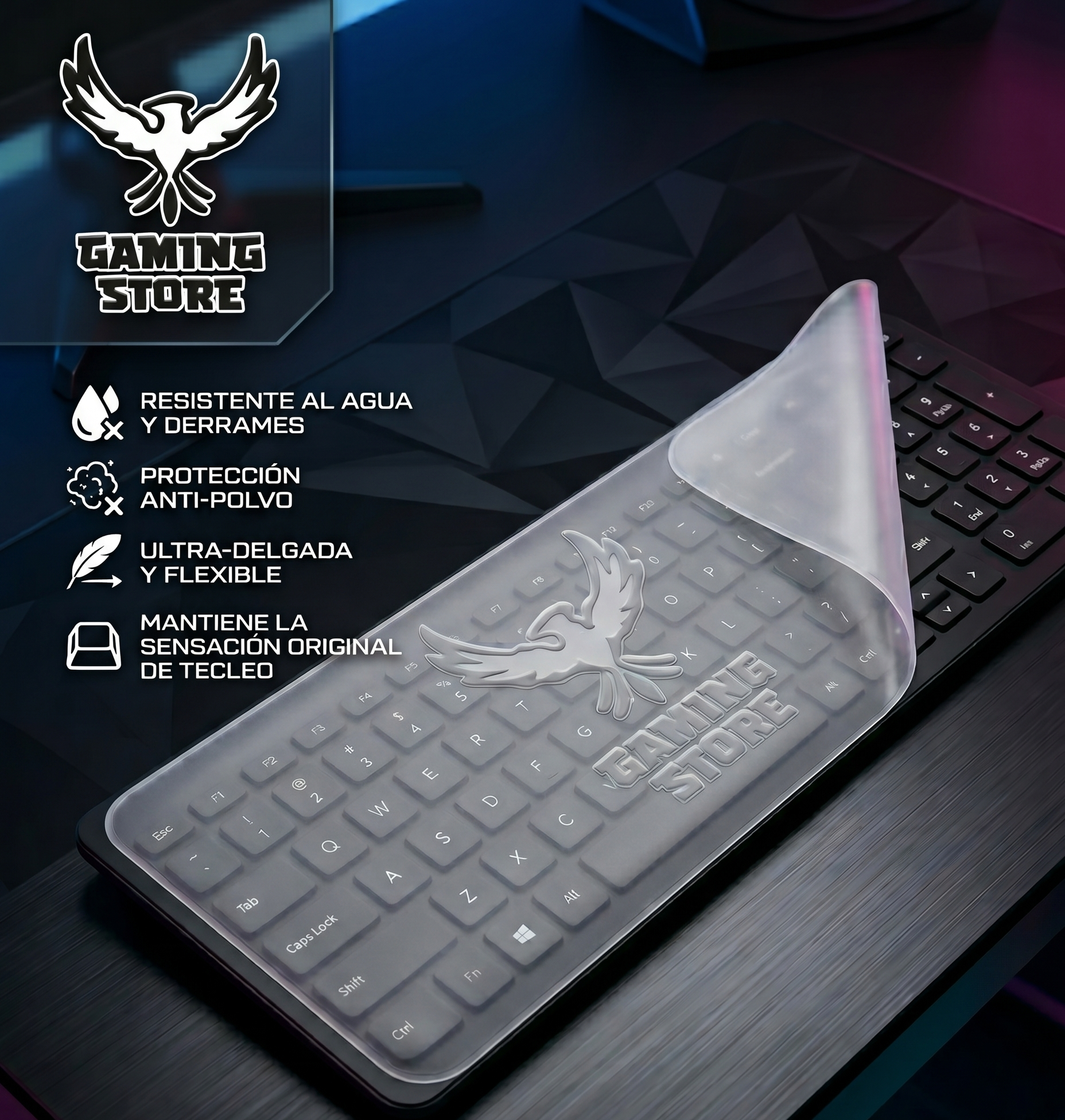 PROTECTOR DE TECLADO PARA LAPTOP 15.6″